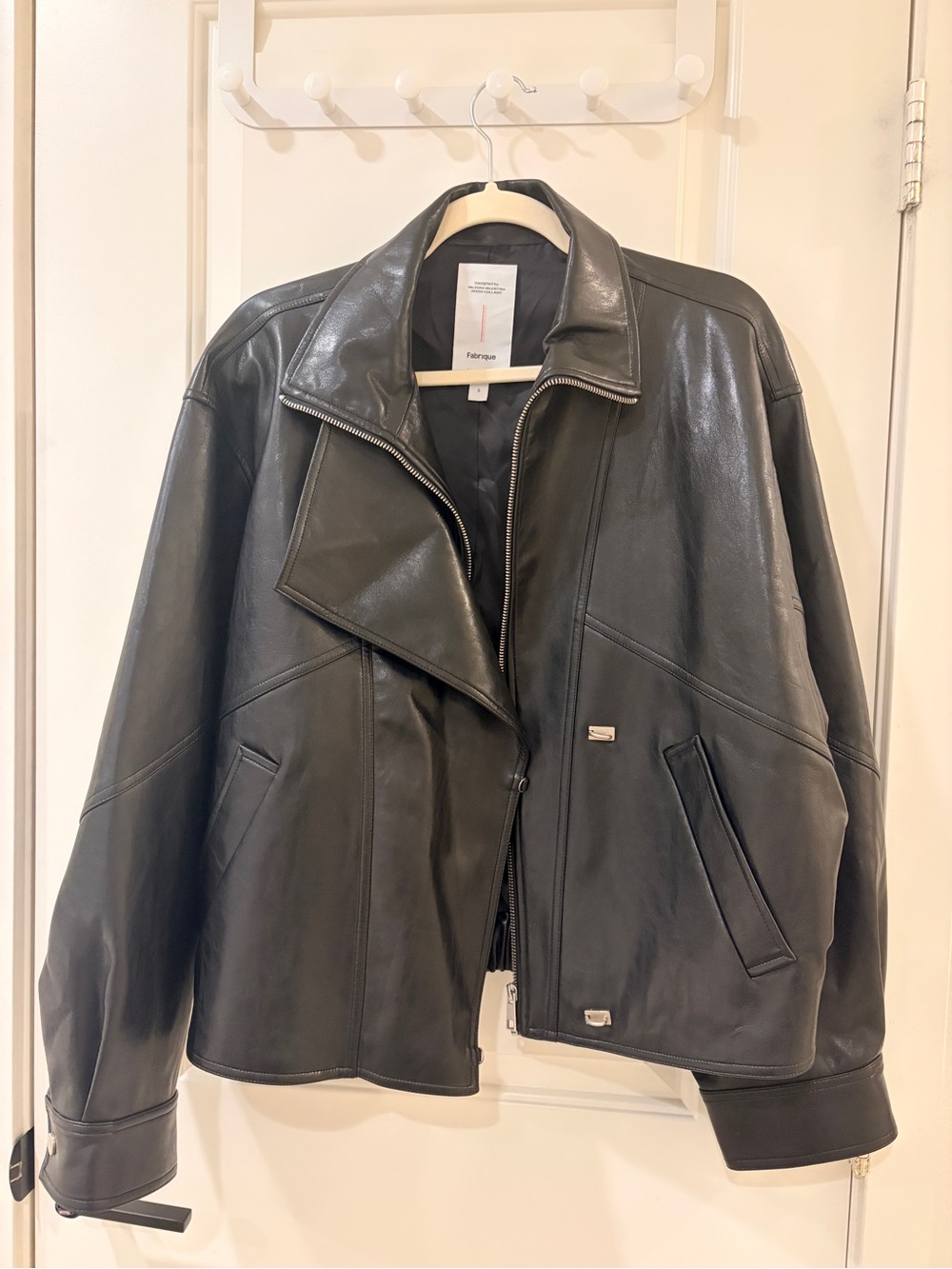 Fabrique Jany Vegan Leather Jacket Oversized Women Jacket Limited Edition